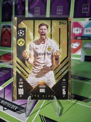 Gregor kobel Borussia Dortmund 100 club Match Attax 2024/25 Near mint