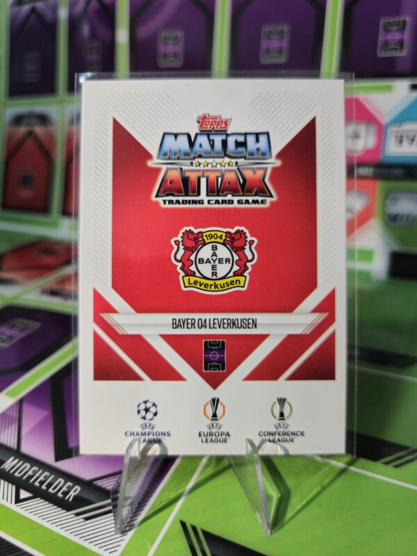 Florian Wirtz Bayer 04 leverkusen 100 club Match Attax 2024/25 Near mint