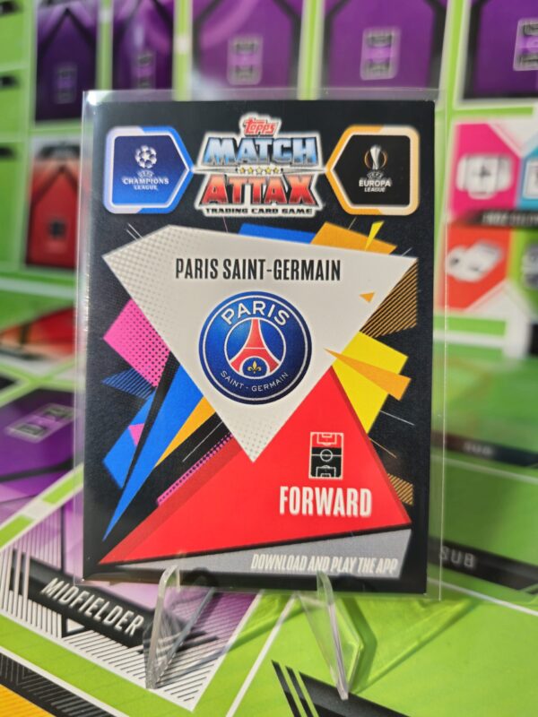 Mbappe Paris Saint Germain 100 club Match Attax 2020/21 Near mint