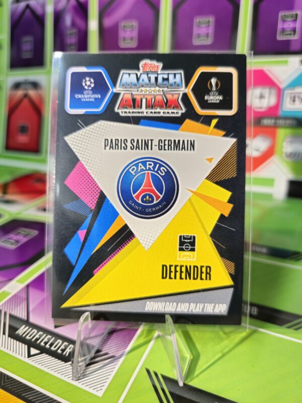 Marquinhos Paris Saint Germain100 club Match Attax 2020/21 Near mint