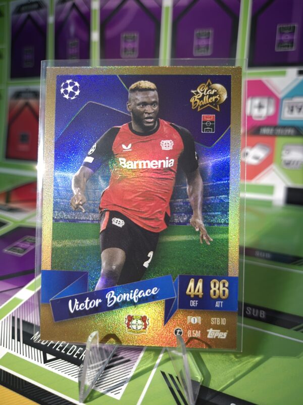 Victor Boniface Bayer 04 Leverkusen Star Ballers Match Attax 2024/25 Near mint