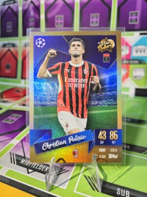 Christian Pulisic Ac Milan Star Ballers Match Attax 2024/25 Near mint