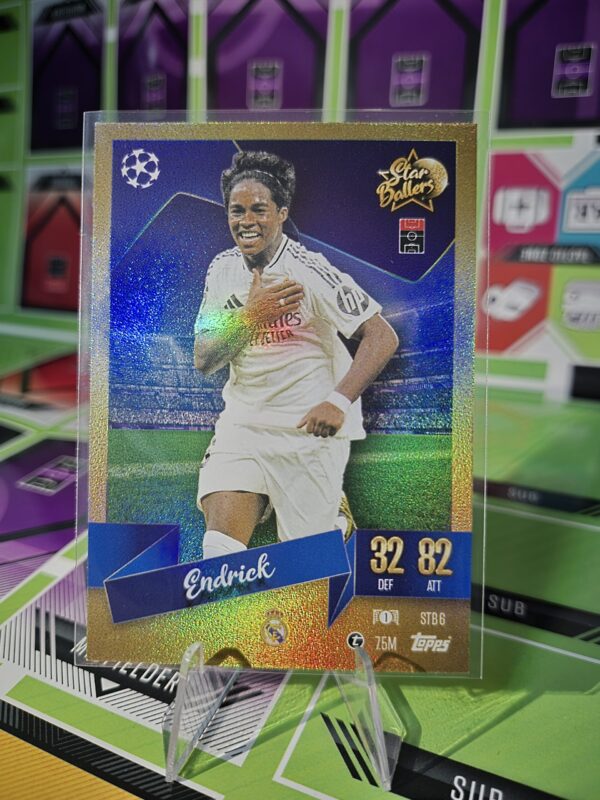 Endrick Real madrid Star Ballers Match Attax 2024/25 Near mint
