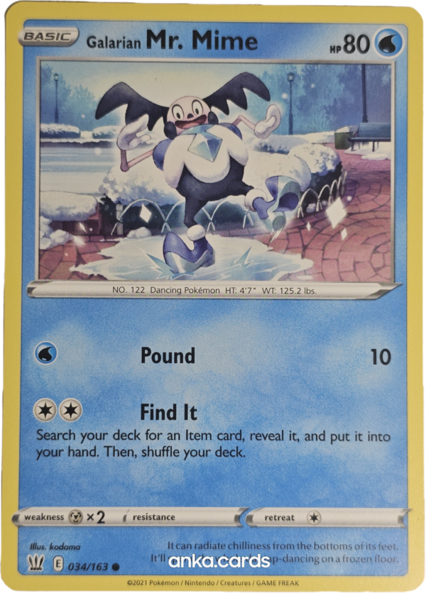 Galarian Mr. Mime (BST 34)