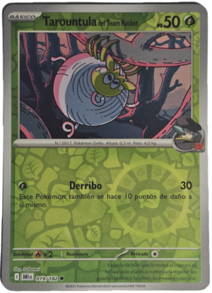 Team Rocket´s  Tarountula (RH) (DRI 019)