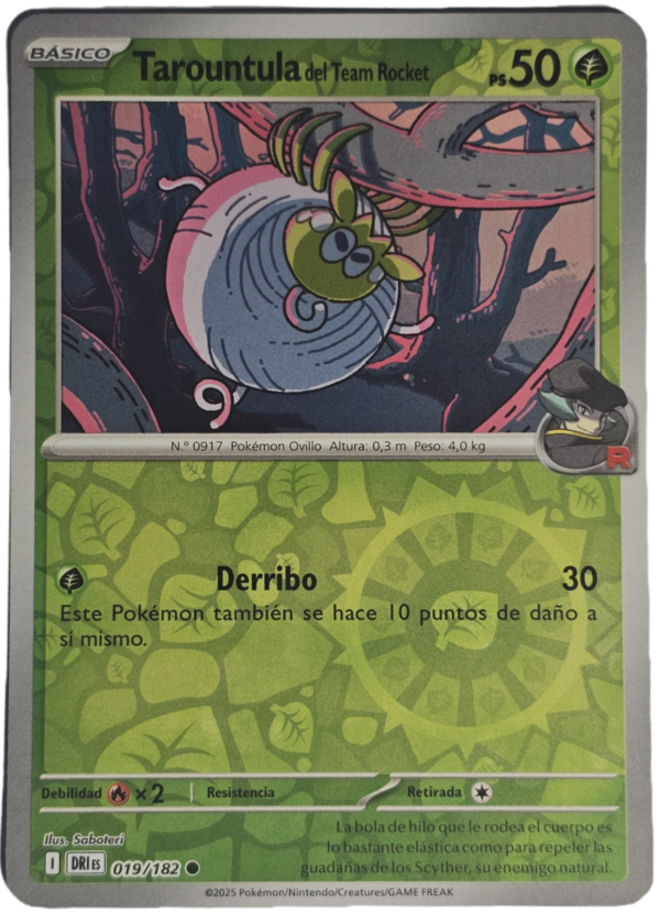Team Rocket´s  Tarountula (RH) (DRI 019)