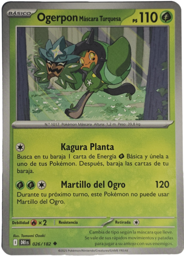 teal Mask Ogerpon (DRI 026)