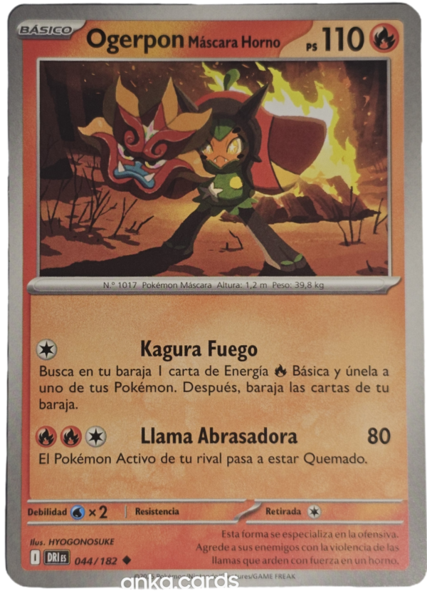 Hearthflame Mask Ogerpon (DRI 044)