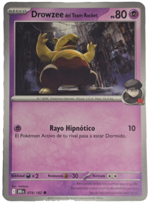 Team Rocket´s Drowzee (DRI 079)