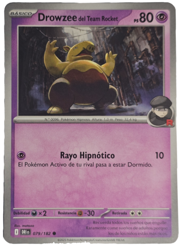 Team Rocket´s Drowzee (DRI 079)