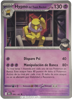 Team Rocket´s Hypno (DRI 080)