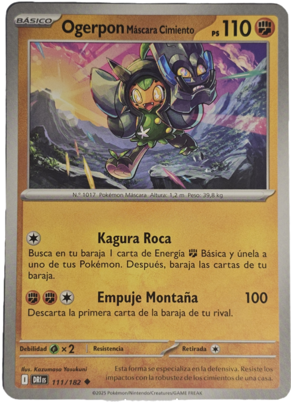 Cornerstone Mask Ogerpon (DRI 111)