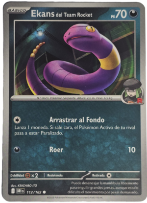 Team Rocket´s Ekans (DRI 112)