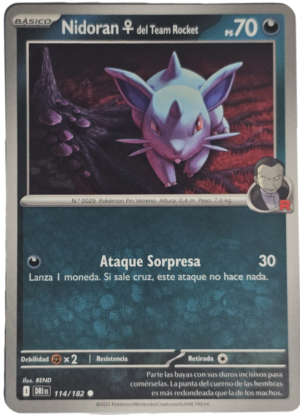 Team Rocket´s Nidoran [F] (DRI 114)
