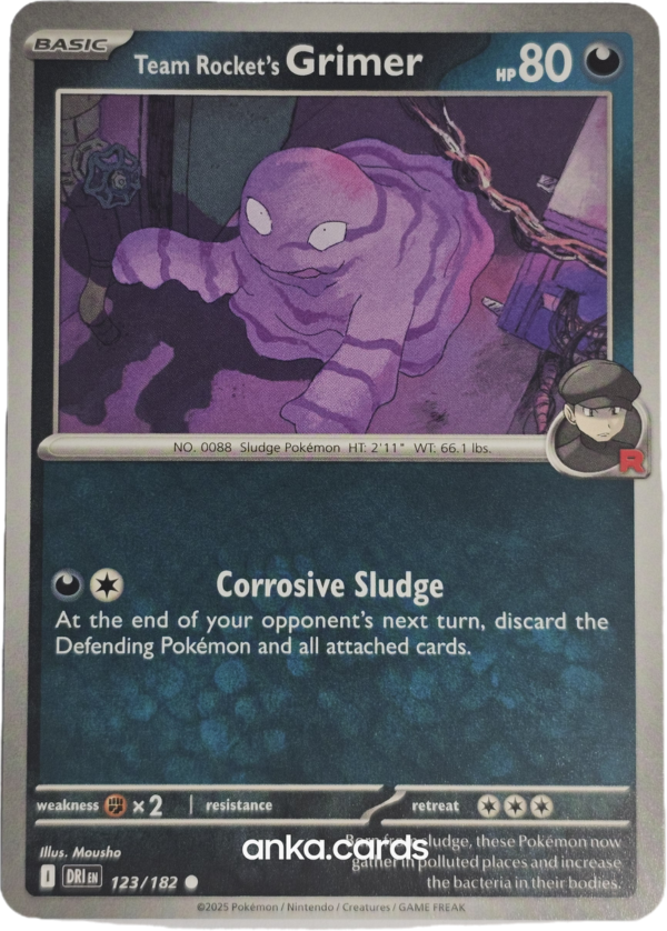 Team Rocket´s Grimer (DRI 123)