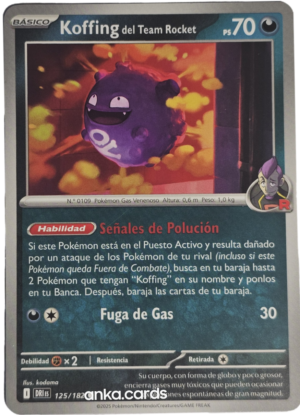 Team Rocket´s Koffing (DRI 125)