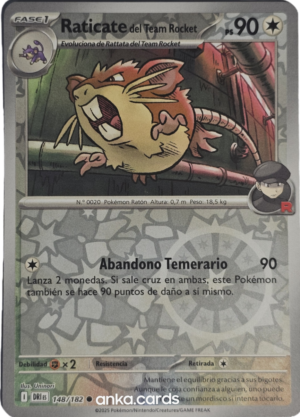 Team Rocket´s Raticate (RH) (DRI 148)