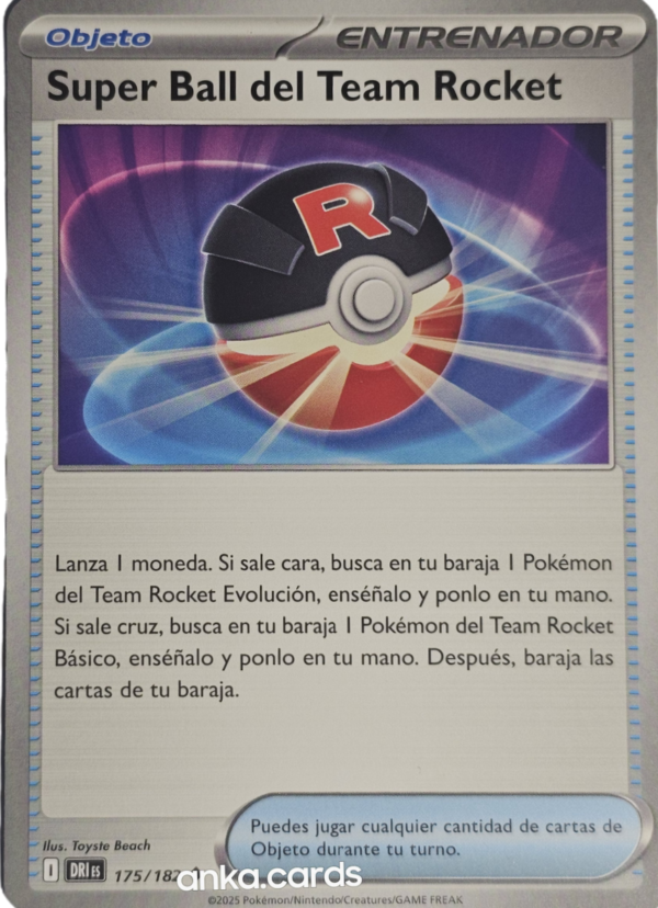 Team Rocket´s Great Ball (DRI 175)
