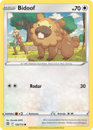 Bidoof (BRS 120)