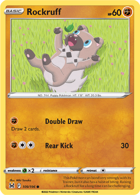 LORSPA109 Rockruff (LOR 109)