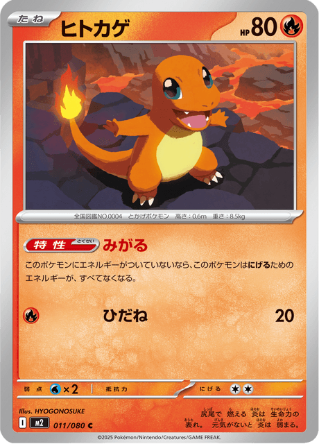 Charmander Korean (M2 011)