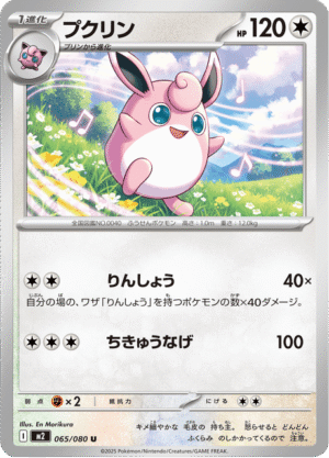 Wigglytuff Korean (M2 065)