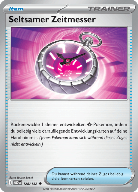 Reloj Extraño (RH) (MEG 128)