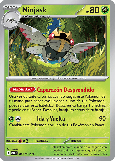 MEGSPA017 Ninjask (MEG 017)