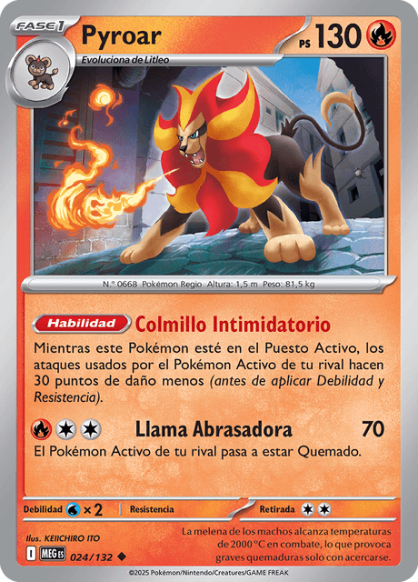 Pyroar (MEG 024)