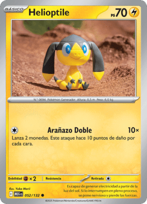 Helioptile (MEG 052)