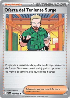 Oferta del Teniente Surge (MEG 120)