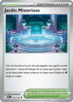 Jardín Misterioso (MEG 122)