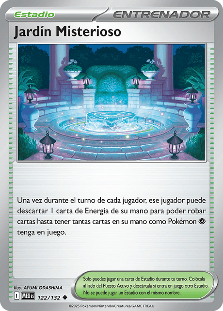 Jardín Misterioso (MEG 122)