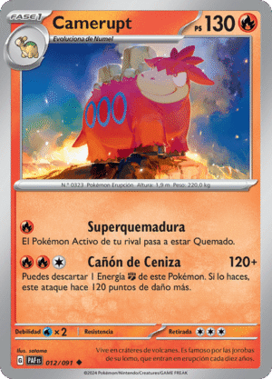 Camerupt (PAF 012)