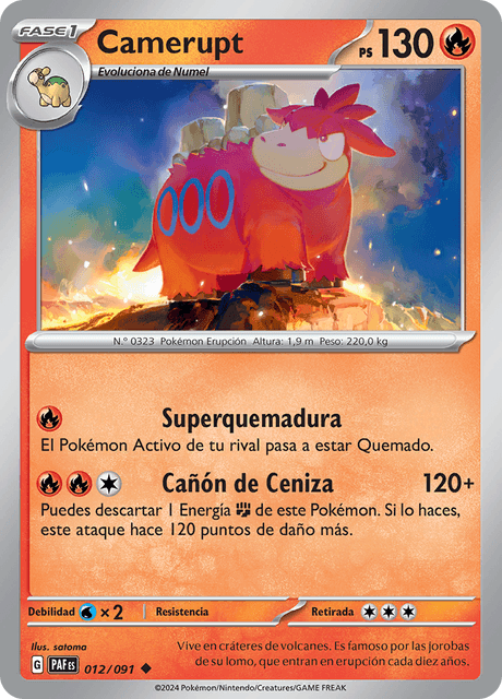 Camerupt (PAF 012)