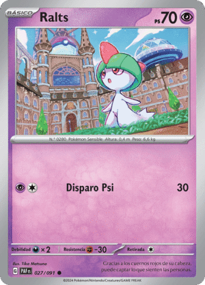 Ralts (PAF 027)