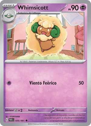 Whimsicott (PAF 035)