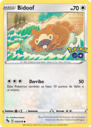 Bidoof (PGO 059)
