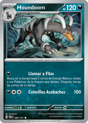 Houndoom (PRE 063)