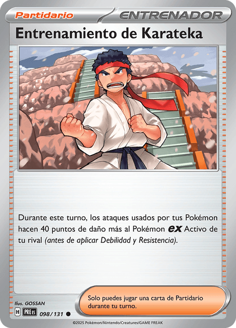 Entren. de Karateka (PRE 098)