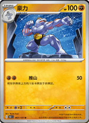 MACHOKE 067