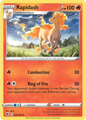 RAPIDASH 022