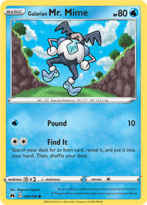 GALARIAN MR. MIME 030