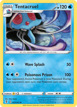 TENTACRUEL EVS 027