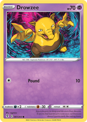 DROWZEE EVS 061
