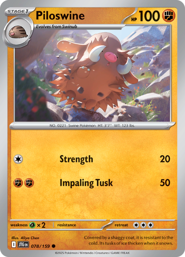 JTG_078_R_EN PILOSWINE Reverse Holo 078