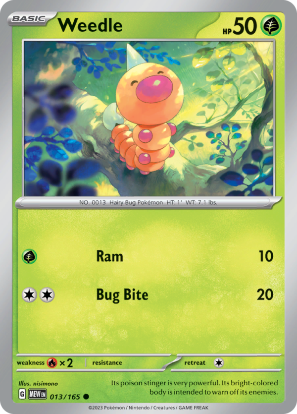 WEEDLE 013