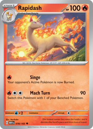 RAPIDASH 078
