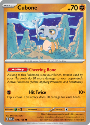 CUBONE 104