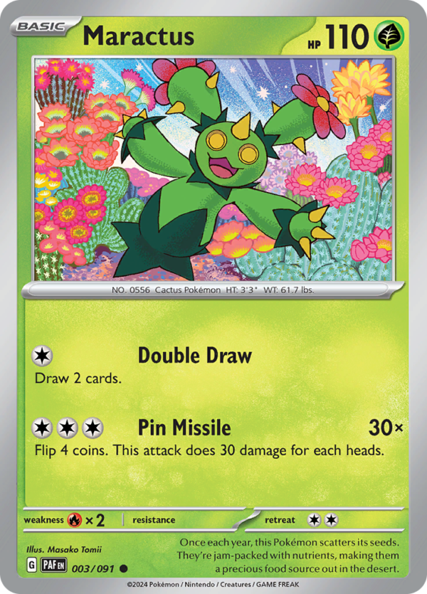 PAF_003_R_EN MARACTUS Reverse Holo 003